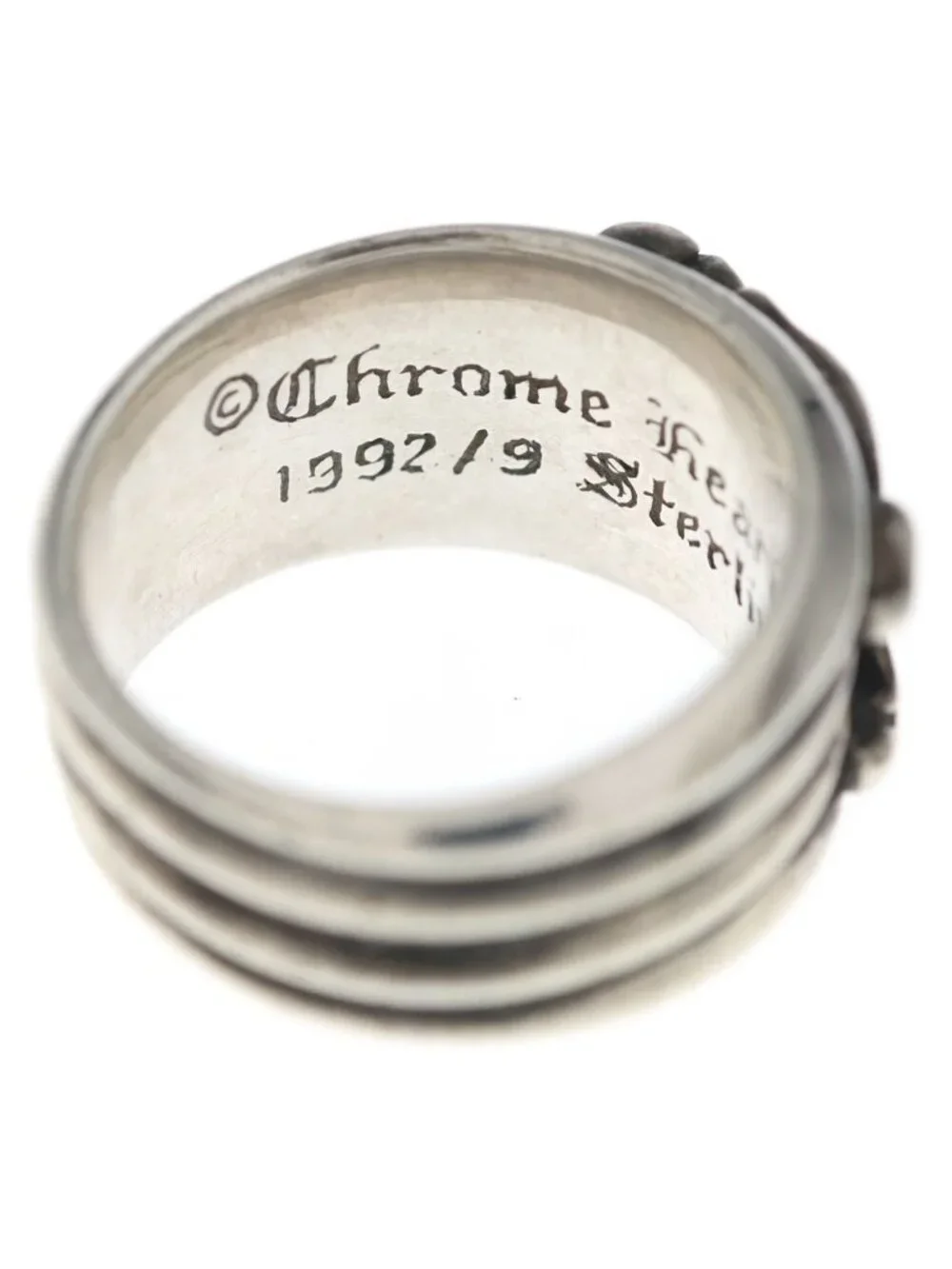 Chrome Hearts Dagger Ring Silver